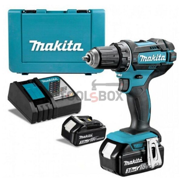 Акумулаторен ударен винтоверт Makita DHP453RFE 18V, 42Nm