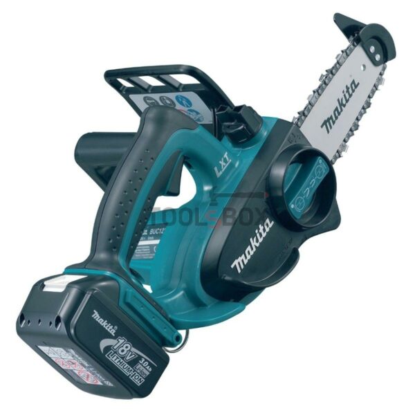 Акумулаторен верижен трион Makita DUC122RFE, 18V, 15см, 1/4"