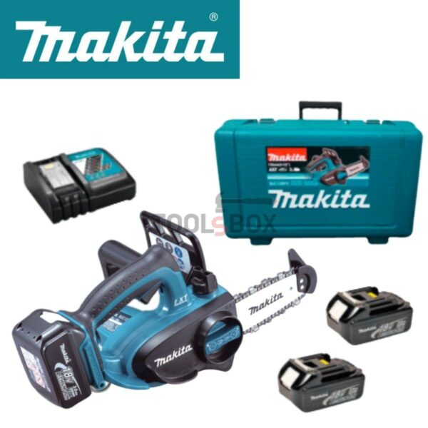 Акумулаторен верижен трион Makita DUC122RFE, 18V, 15см, 1/4"