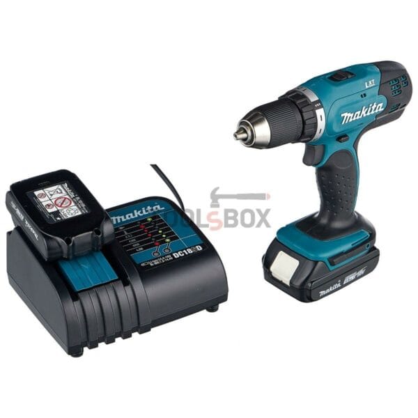 Акумулаторен винтоверт-бормашина Makita DDF453SYX4, 18V, 42Nm