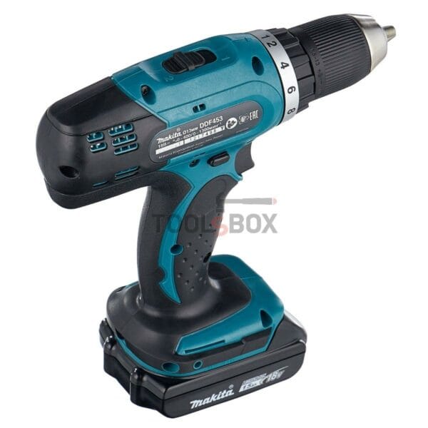 Акумулаторен винтоверт-бормашина Makita DDF453SYX4, 18V, 42Nm