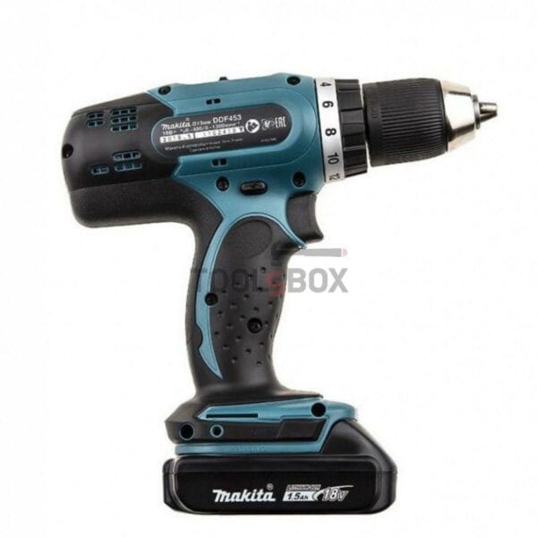Акумулаторен винтоверт-бормашина Makita DDF453SYX5, 18V, 42Nm