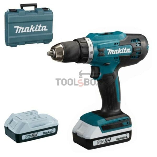 Акумулаторен винтоверт Makita DF488DWE, 18V, 42Nm