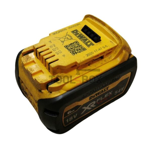 Батерия акумулаторна DeWALT DCB546 , FLEXVOLT 6.0Ah - Втора Употреба