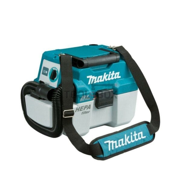 Акумулаторна прахосмукачка Makita DVC750LZ за сухо и мокро почистване, 18V