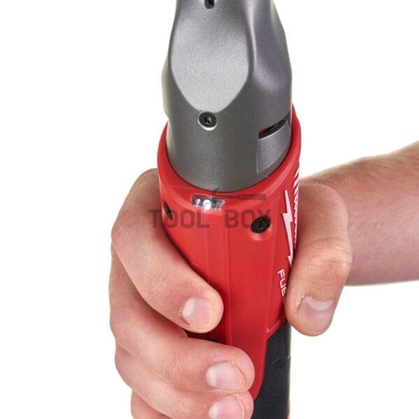 Акумулаторна тресчотка с удължена глава Milwaukee M12 FIR38LR-0, 3/8", 75Nm