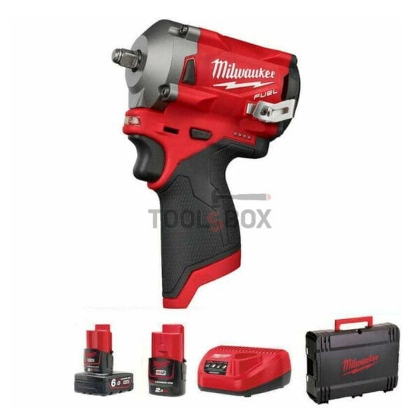 Безчетков гайковерт Milwaukee M12FIWF12-622X, 1/2", 339 Nm