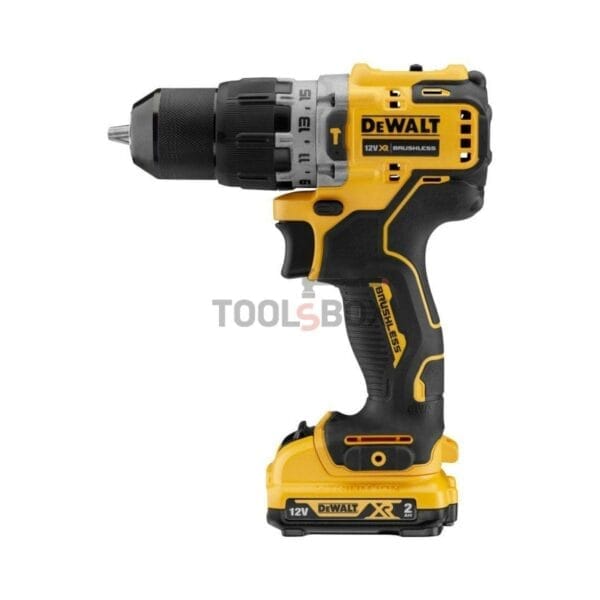 Безчетков ударен винтоверт DeWALT DCD706D2, 12V, 57Nm