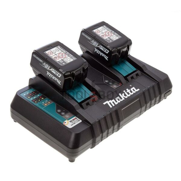 Зарядно устройство Makita DC18RD Li-Ion батерии 14.4-18.0 V, 630868-6 - Image 2