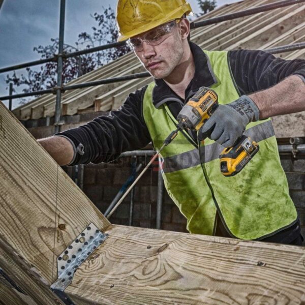 Винтоверт / Импакт драйв DeWALT DCF887M1 , Ударен , Безчетков 18V - Image 2