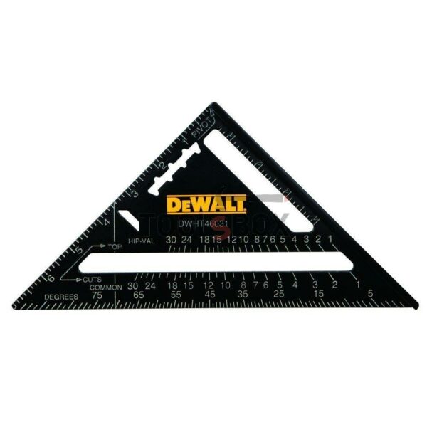 Многофункционален триъгълник Dewalt DWHT46031 , Прав ъгъл за греди