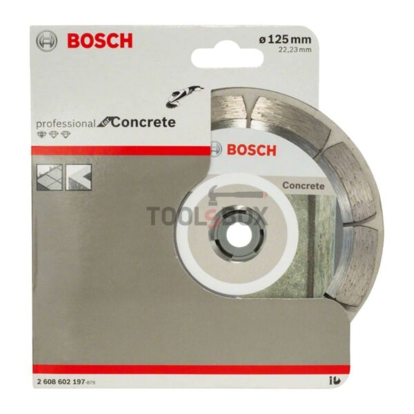 Диамантен диск Bosch 2608602197 Standard for CONCRETE 125x1.6x22.23мм