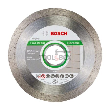 Диамантен диск Bosch 2608602535 Standard for Ceramic 110х1.6x22.23мм