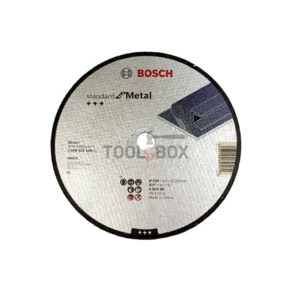 Диск за рязане на метал ⌀ 230x3x22.23mm Bosch 2608603168