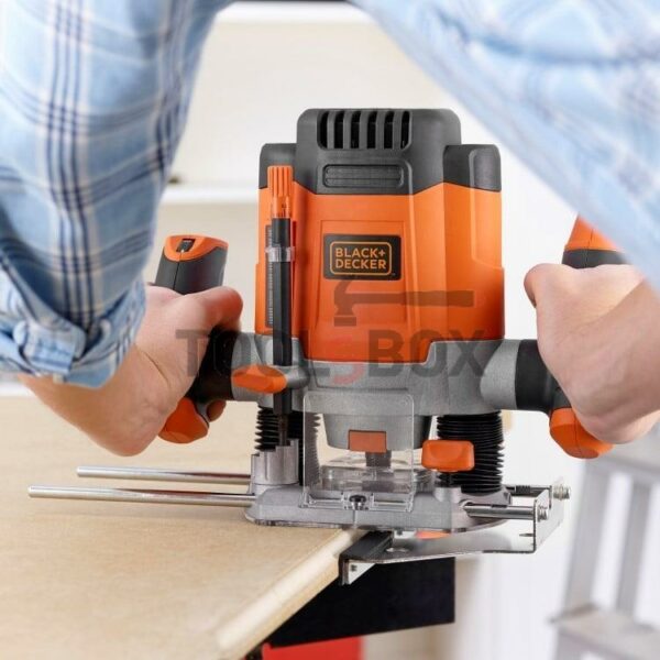 Оберфреза Black&Decker KW1200EKA,  1200 W, ф 6-8 мм - Image 5