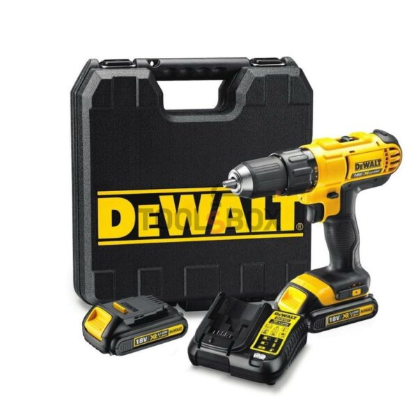 Винтоверт акумулаторен Dewalt DCD771C2 Li-Ion 18 V, 1.3 Ah, 42 Nm