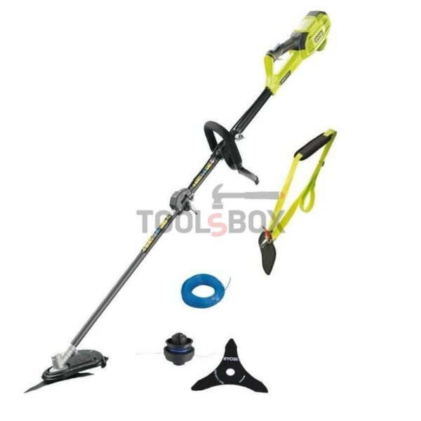 Електрически тример за трева Ryobi RBC1226I,1200W, метален нож с 3 зъба ,260mm