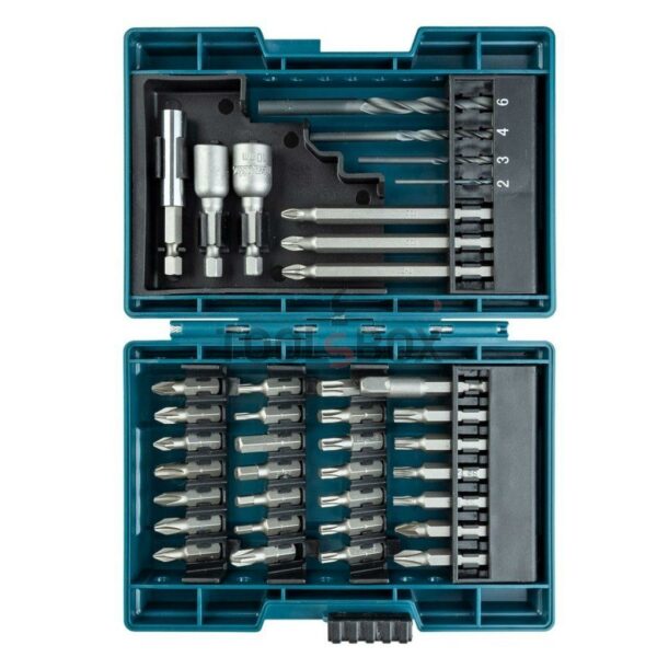 Комплект битове / накрайници MAKITA B-57015 HSS 38 части - Image 2
