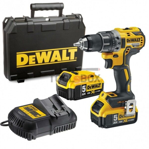Безчетков винтоверт-бормашина акумулаторен DeWALT DCD791P2-QW , 18V