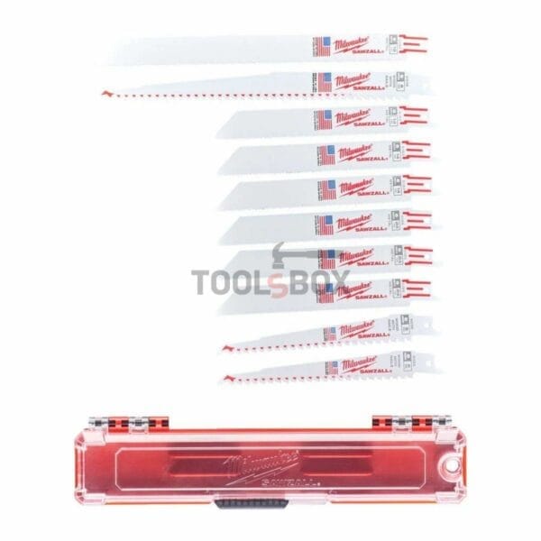 Комплект ножове за саблен трион Milwaukee 49222211 за метал 10 броя