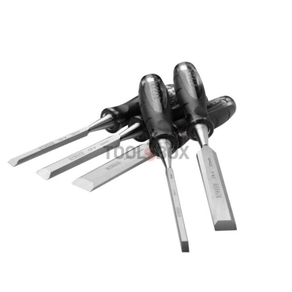 Комплект подсилени длета за дърво STROXX, 5 броя