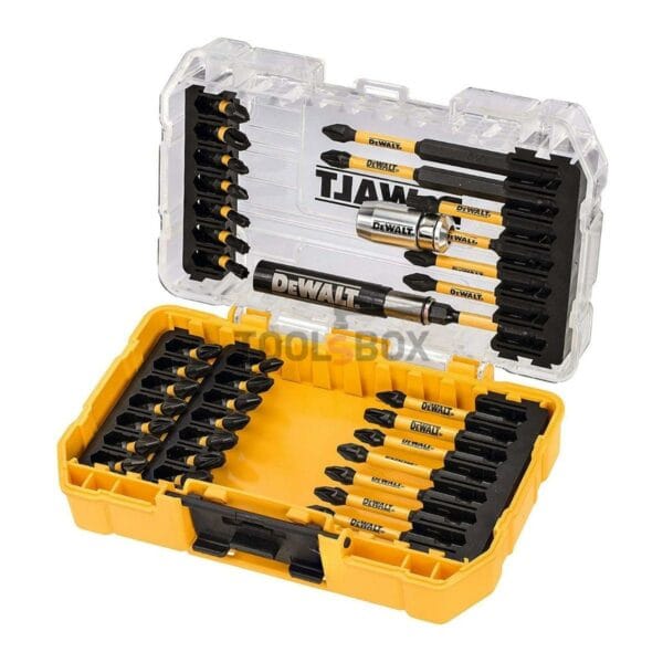Комплект ударни битове и накрайници Dewalt DT70731T, 37 части, FLEXTORQ