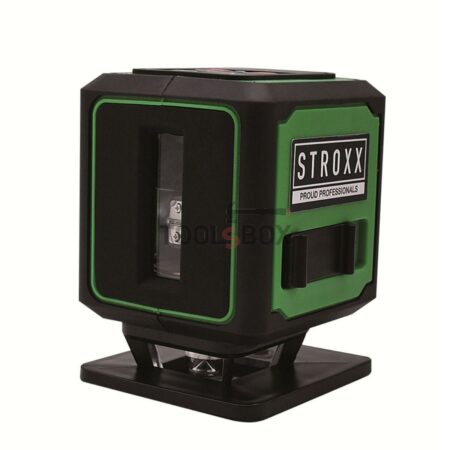 Лазерен нивелир STROXX със зелен лъч 360° / 30м