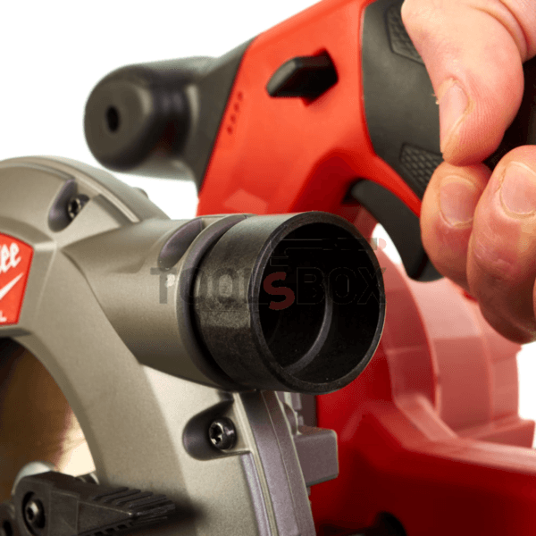 Акумулаторен безчетков ръчен циркуляр Milwaukee M12CCS44-0 / 140 мм - Image 4