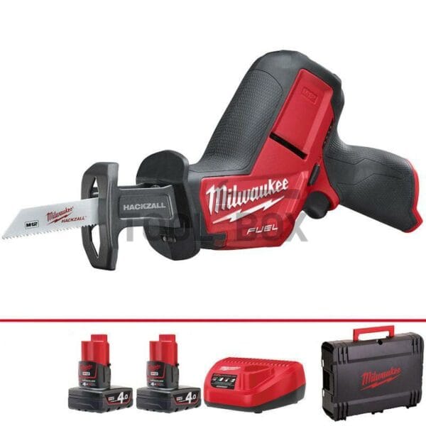 Акумулаторен безчетков саблен трион Milwaukee M12CHZ-402X / 4933446950