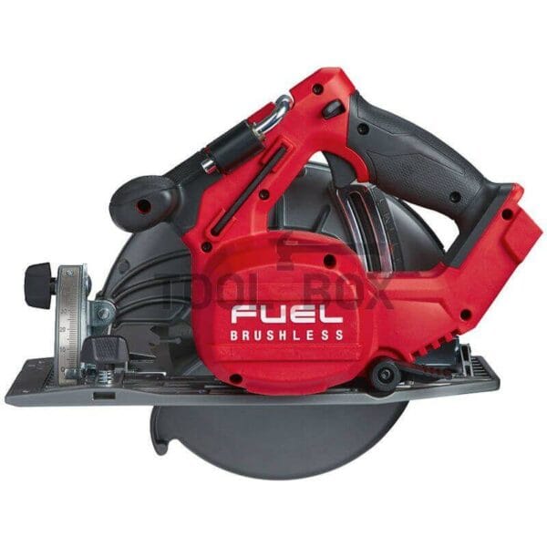 Акумулаторен безчетков ръчен циркуляр Milwaukee M18FCS66-121C / 190 мм - Image 2