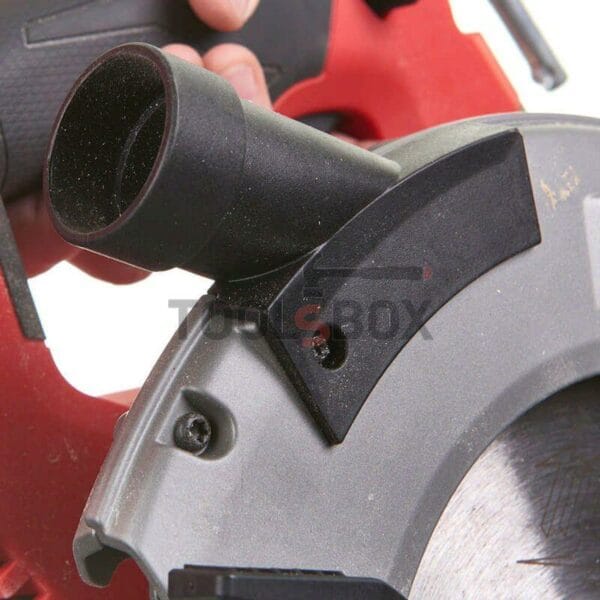 Акумулаторен безчетков ръчен циркуляр Milwaukee M18FCS66-121C / 190 мм - Image 6