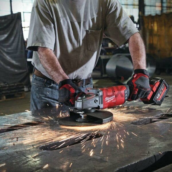 Акумулаторен безчетков ъглошлайф Milwaukee M18 FLAG230XPDB-121C - Image 6