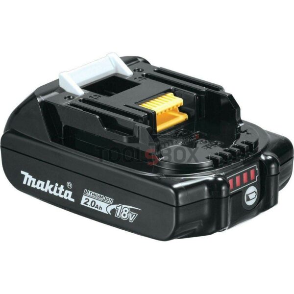 Батерия акумулаторна Makita BL1820 Li-Ion 18.0 V, 2.0 Ah, 632B42-4 - Image 2