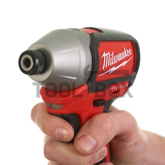 Безчетков Ударен Винтоверт / Импакт Драйв Milwaukee M18 BLID-0, 170Nm ...