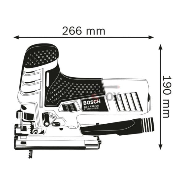 Прободен трион - зеге Bosch GST 150 CE Professional 780 W