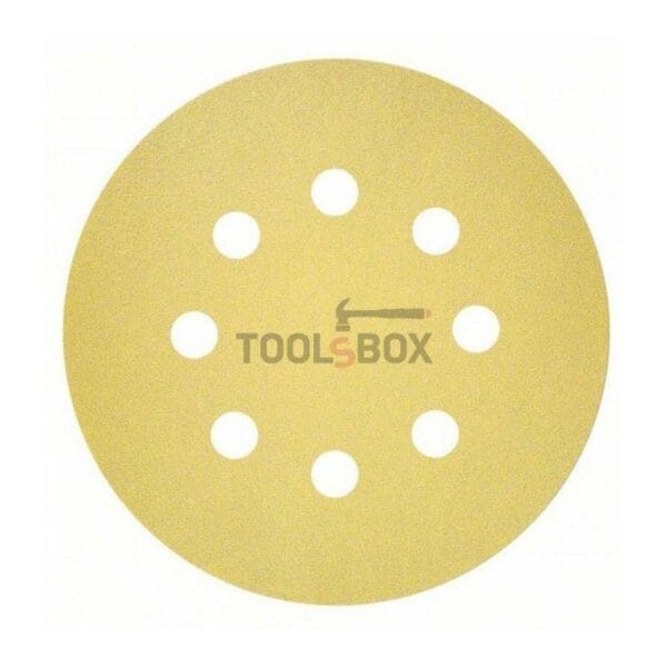 Шкурка BOSCH 2608621740, C450 125мм/60, 8 отвора, 50 броя