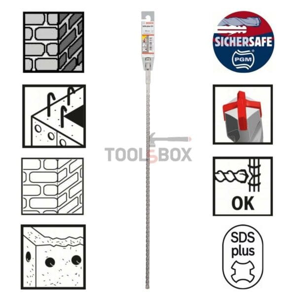 Свредло за бетон BOSCH SDS plus-5X, 8x400х460мм