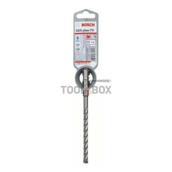 Свредло за бетон BOSCH SDS plus-7X, 8x100х165мм
