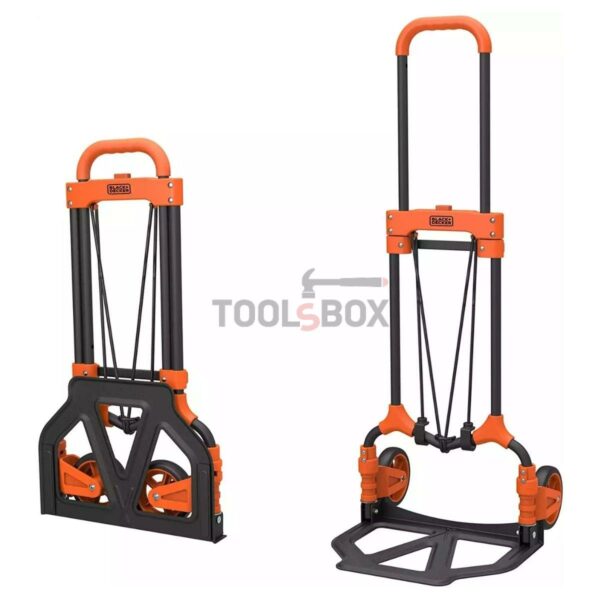 Транспортна количка с гумени колела DEWALT Black and Decker, 65 кг.
