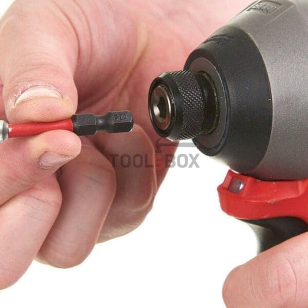 Ударни накрайници с магнитен държач Milwaukee 4932479857, PZ2х25мм, 25 броя