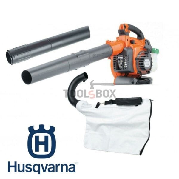 Въздуходувка Husqvarna 125BVX бензинова 800W, 28 см³, 575 м³/ч