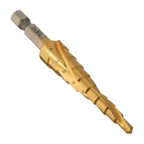Стъпаловидно свредло за метал DeWalt DT5026, HSS-G Cobalt, 6-12мм