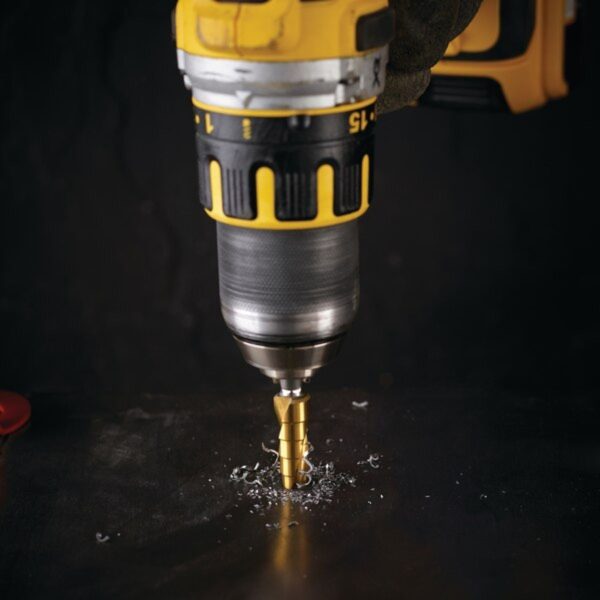 Стъпаловидно свредло за метал DeWalt DT5026, HSS-G Cobalt, 6-12мм