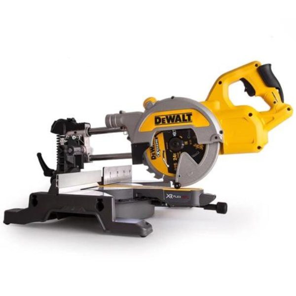 Акумулаторен настолен циркуляр с герунг DeWALT DCS777N, 54 V, ф 216 мм