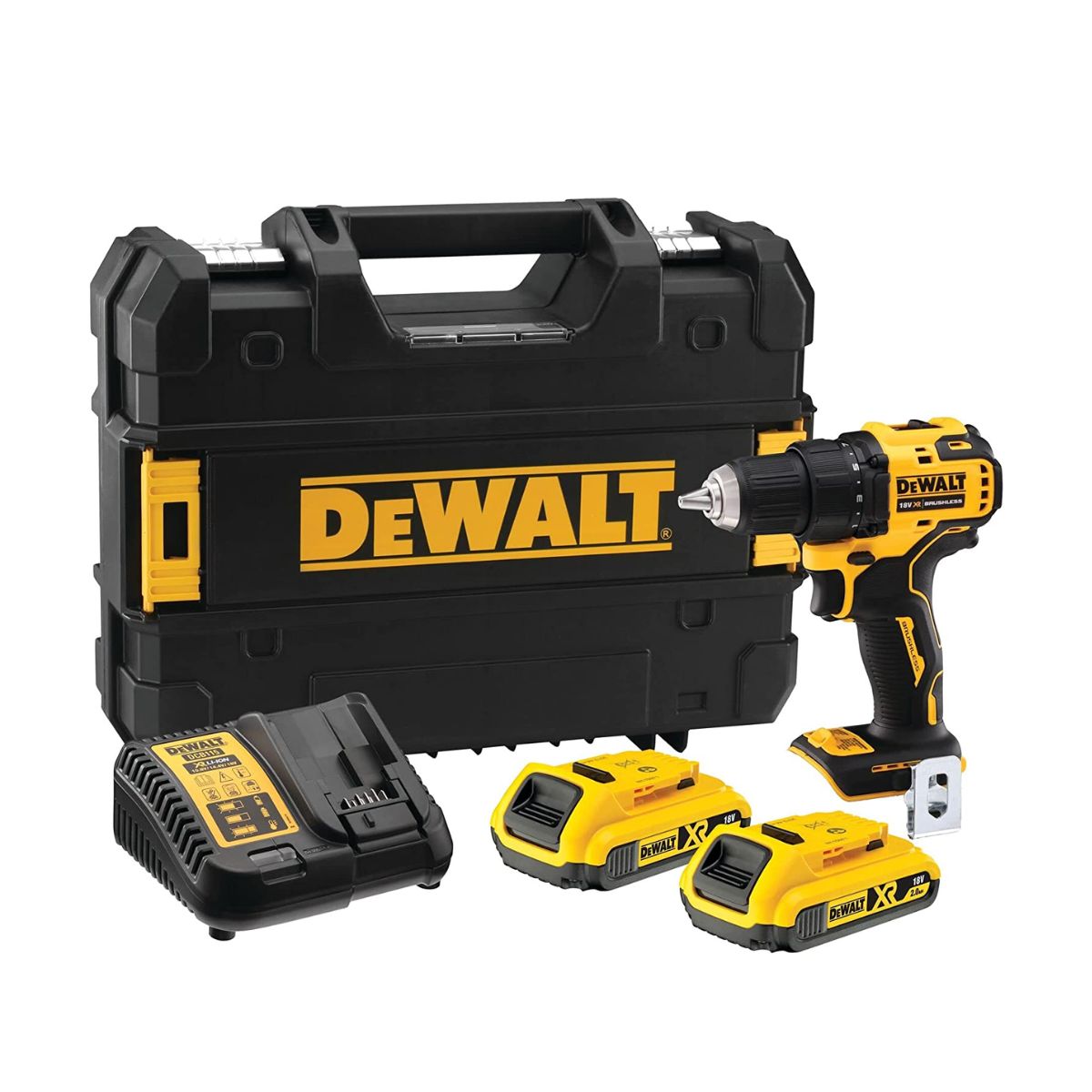 Акумулаторен винтоверт DeWalt DCD708D2T, 18V, 65Nm 1 Акумулаторен винтоверт DeWalt DCD708D2T, 18V, 65Nm