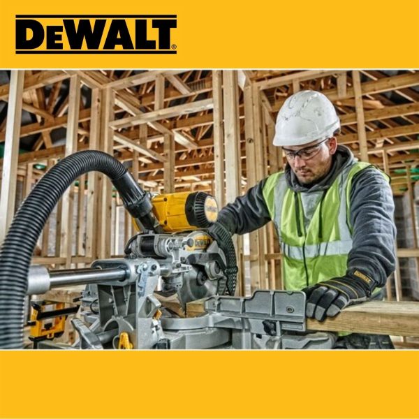 Настолен циркуляр с герунг DeWalt DWS727, 1675W, 250мм