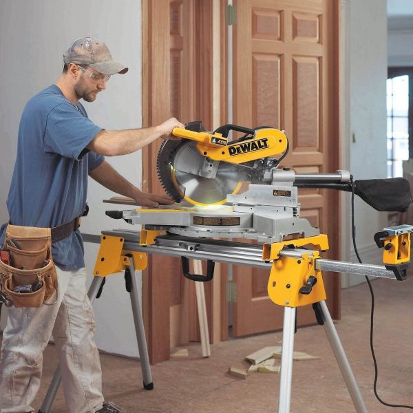 Настолен циркуляр с герунг DeWalt DWS780, 1675W, 305мм + Маса DE7023