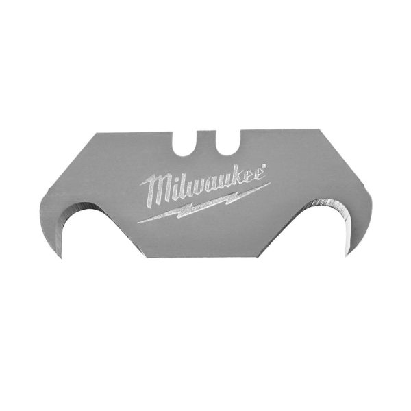 Резервни остриета за макетен нож Milwaukee 48221952 кукообразни 19х62мм, 50 броя