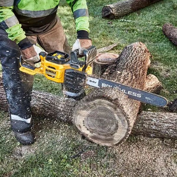 Верижен трион - резачка DeWALT DCMCS575N, 54V, 50см, 3/8"