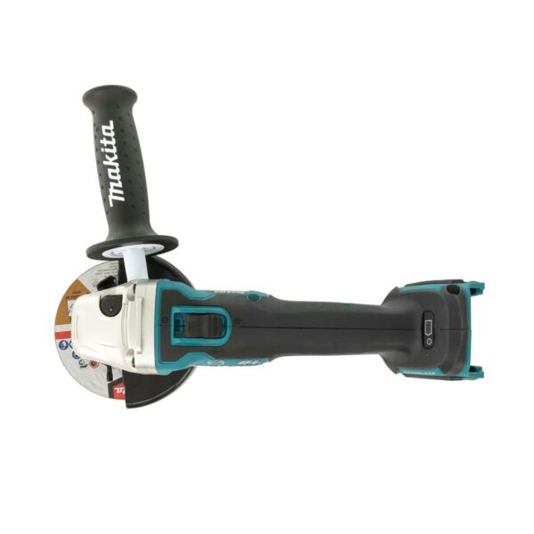 Акумулаторен ъглошлайф Makita DGA506ZJ, 18 V, 125 мм, безчетков